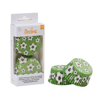 Košíčky na muffiny 36ks fotbal - Decora