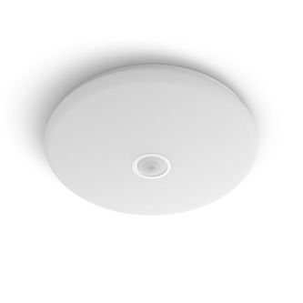 8719514431867 Mauve PIR SVÍTIDLO STROPNÍ LED 16W 1400lm 4000K, bílá 32cm