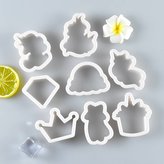 Sada vykrajovátek unicorn 8ks - Cakesicq