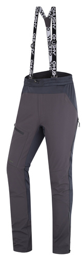 Pánské outdoor kalhoty Kixees M dk. grey - XL