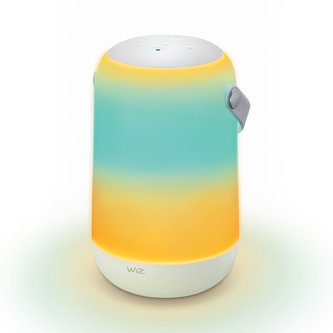 WiZ přenosná lampička LED 13,5W 400lm 2200-6500K RGB, bílá