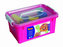 JOVI prstovej farby BOX (6x125ml, 4 šablóny, 4 tlačidlá na farby, 1 penový valček, podložka)