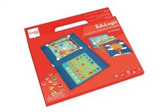 Scratch Magnetyczna układanka Kształty i kolory - 20 kart zadań