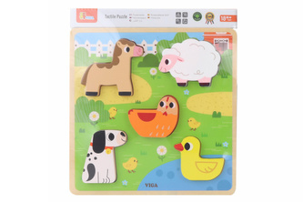 Drevená vkladačka - farma