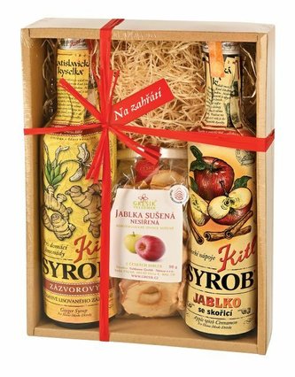 Kitl Kitl dárkové balení Na zahřátí (Jablko, Zázvor a křížaly) 2 x 500 ml Kitl Kitl dárkové balení Na zahřátí (Jablko, Zázvor a křížaly) 2 x 500 ml