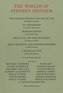 The Worlds of Stephen Spender - I think continually of those who were truly great