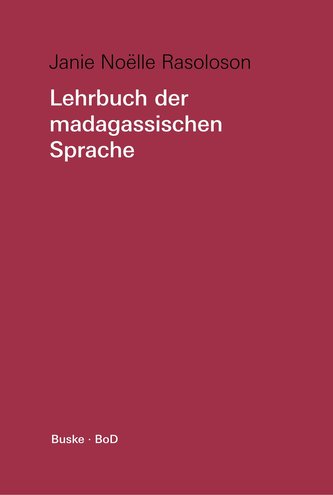 Lehrbuch der madagassischen Sprache