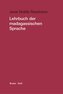Lehrbuch der madagassischen Sprache