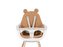 Sedací podložka do židličky Evolu Teddy Beige