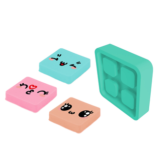 PIXIE CREW odznáček s motivem KAWAI tyrkysový