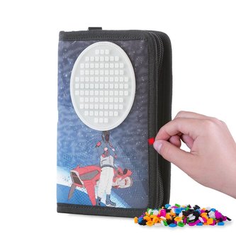 PIXIE CREW školní penál DEREK MODRÝ