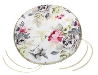 Sedák EMA kulatý hladký - šedorůžové květy - průměr 40 cm, výška puru 2 cm