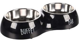 Nerezová dvojmiska Flamingo Divar-2 x 900ML