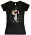 Dámské tričko Krteček: Oh Oh! (XS) černá bavlna