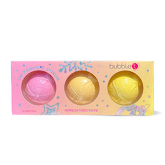 Bubble T Cosmetics Dárková sada šumivých bomb Milkshake Christmas Bauble Bath Fizzer Selection woman