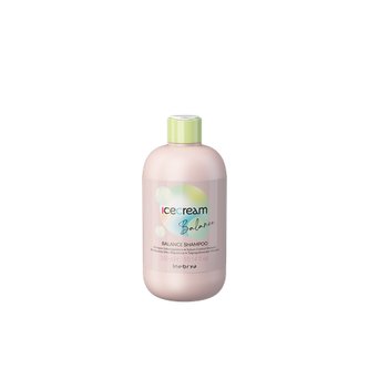Inebrya Ice Cream Balance Balance Shampoo šampon pro regulaci tvorby mazu, na pokožku a vlasy s tendecí k maštění 300 ml