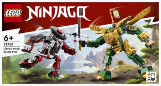 LEGO® NINJAGO® 71781 Lloyd a bitka robotov EVO
