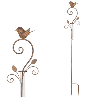 Srážkoměr - zahradní kovový zápich.