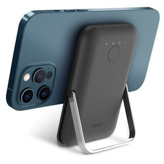 UNIQ Hoveo MagSafe powerbanka 5000mAh tmavě šedá