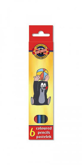 KOH-I-NOOR Pastelky Krtek sada 6 barev