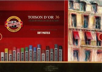 Koh-i-noor súprava prašných umeleckých kried 36 ks Toison D´or