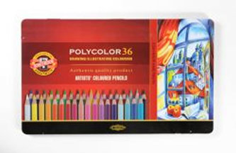 Koh-i-noor súprava umeleckých pasteliek 36 ks Polycolor