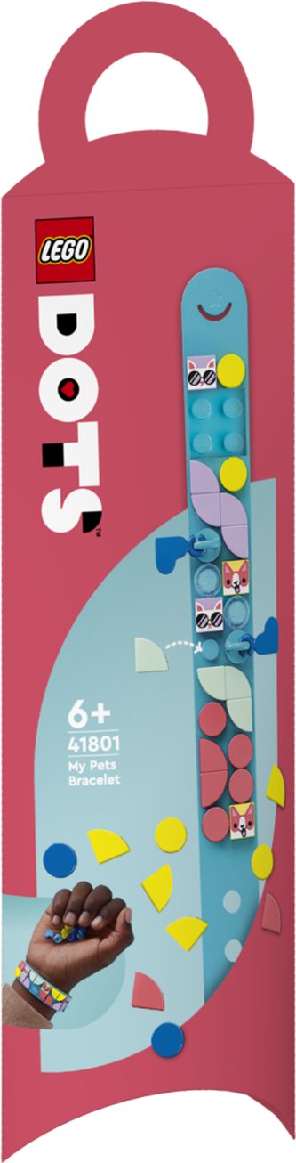 LEGO® DOTS 41801 Náramok – moji domáci miláčikovia