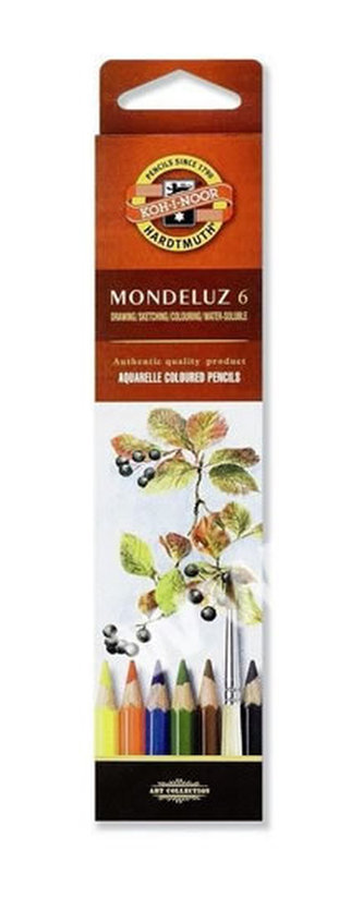 Koh-i-noor súprava akvarelových pasteliek 6 ks Mondeluz