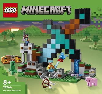 LEGO® Minecraft® 21244 Rytierska základňa