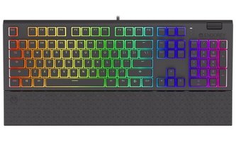Endorfy herní klávesnice Omnis Pudd.Kaihl BL RGB /USB/ blue switch / drátová / mechanická / US layout / černá RGB