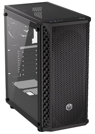 Endorfy skriňa Signum 300 Air / 2xUSB 3.0 / 4x120mm fan PWM / mesh panel / tvrdené sklo / čierna