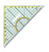 Koh-i-noor trojuholník s držiakom 45/177 transparentný
