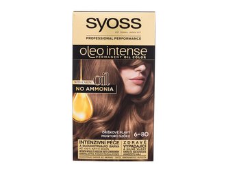 Syoss Oleo Intense Barva na vlasy Permanent Oil Color 50 ml 6-80 Hazelnut Blond pro ženy