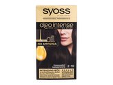 Syoss Oleo Intense Barva na vlasy Permanent Oil Color 50 ml 2-10 Black Brown pro ženy