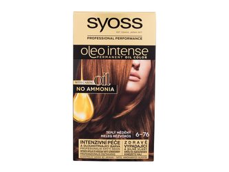 Syoss Oleo Intense Barva na vlasy Permanent Oil Color 50 ml 6-76 Warm Copper pro ženy