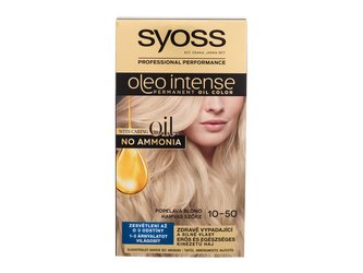 Syoss Oleo Intense Barva na vlasy Permanent Oil Color 50 ml 10-50 Ashy Blond pro ženy