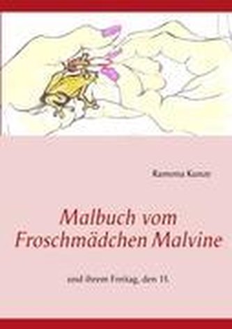 Malbuch vom Froschmädchen Malvine