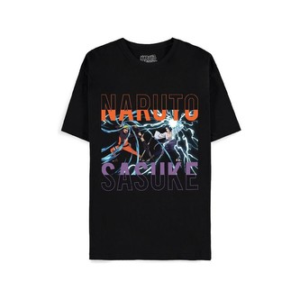 Tričko Naruto Shippuden - Naruto and Sasuke Fight 2XL