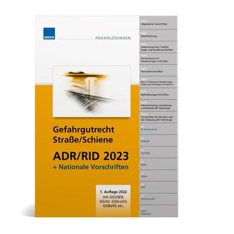 Handbuch ADR/RID 2023 + nationale Vorschriften