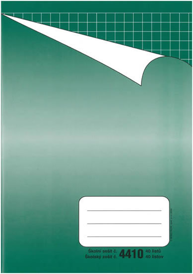 Školský zošit BOBO 4410 bezdrevný
