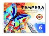 Koh-i-noor temperové farby súpravy 6 ks