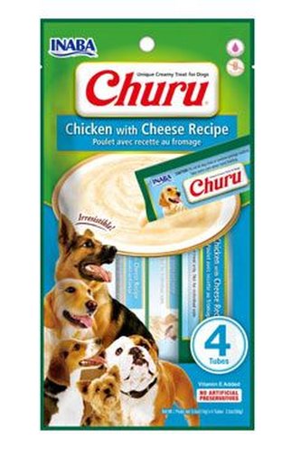 Churu Dog Chicken with Cheese 4x14g Churu Dog Chicken with Cheese 4x14g