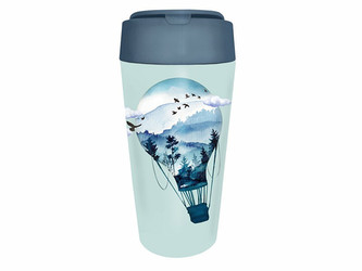 Bioloco Ekologický cestovní hrnek deluxe Balon 420 ml