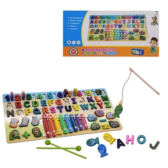 Dřevěná montessori hra