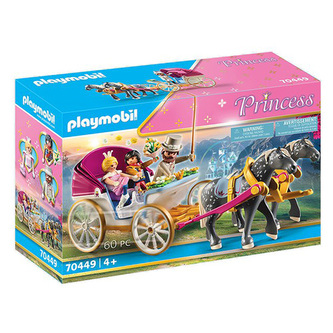 Romantický kočár tažený koňmi Playmobil, Zámek, 60 dílků