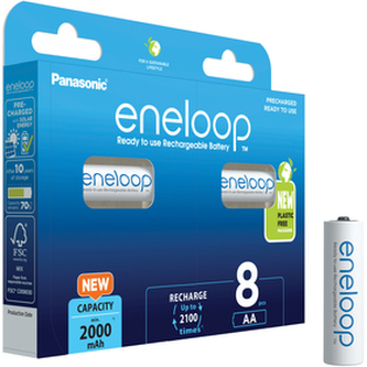 Baterie PANASONIC-ENELOOP HR6 AA 3MCCE/8BE ENELOOP