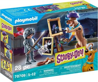 Scooby-Doo s černým rytířem Playmobil, Scooby-Doo, 28 dílků