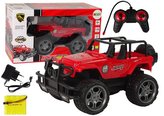 Jeep Cross- Country zdalnie sterowany czerwony