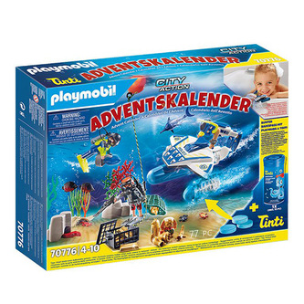 ADVENT CALENDAR - BATHTIME FUN POLICE DIVING MISSION 70776
