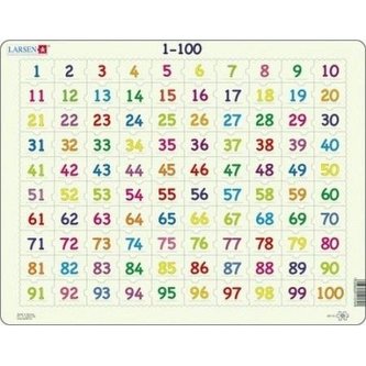 Układanka Liczymy do 100 Maxi